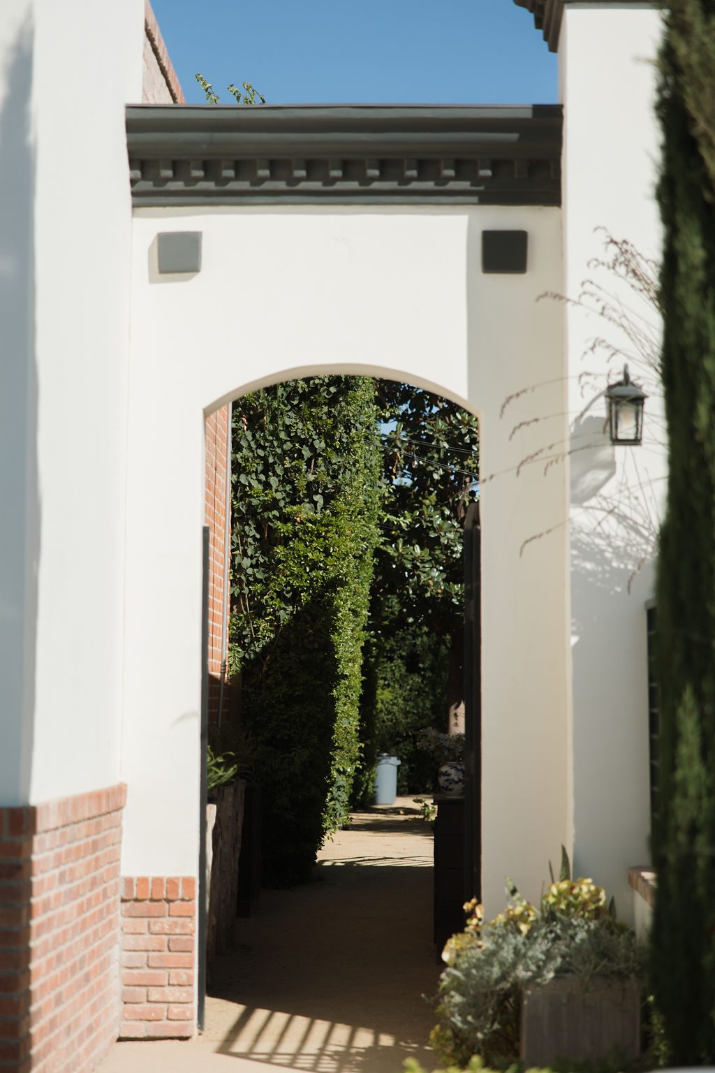 The arched entrance to Ever After Petite