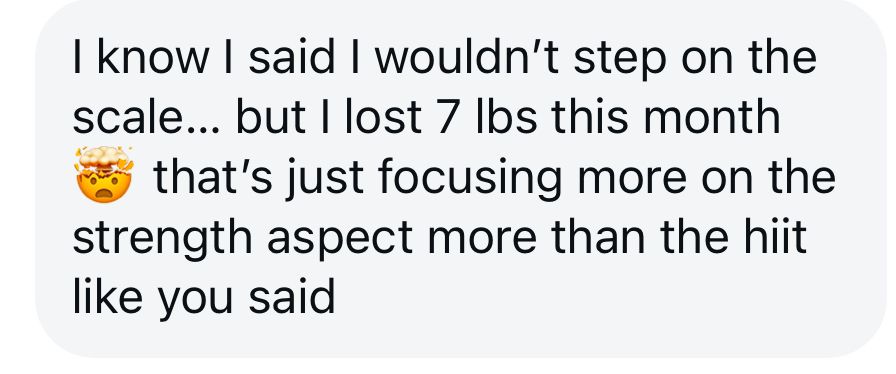 Real client message 3