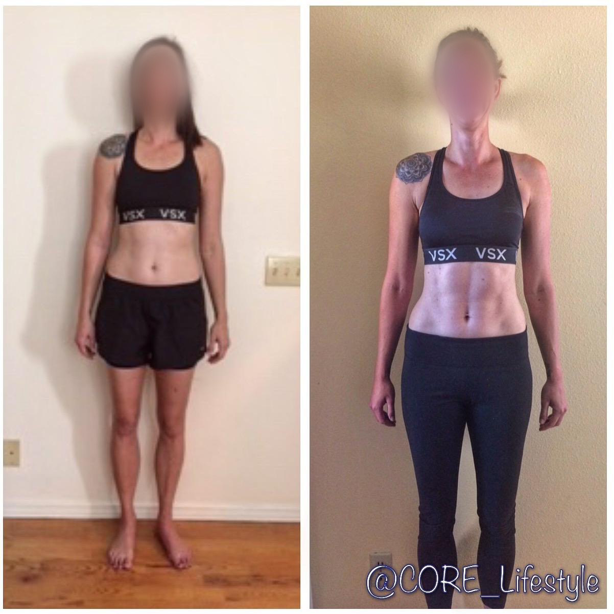 Fit and Free client result 11