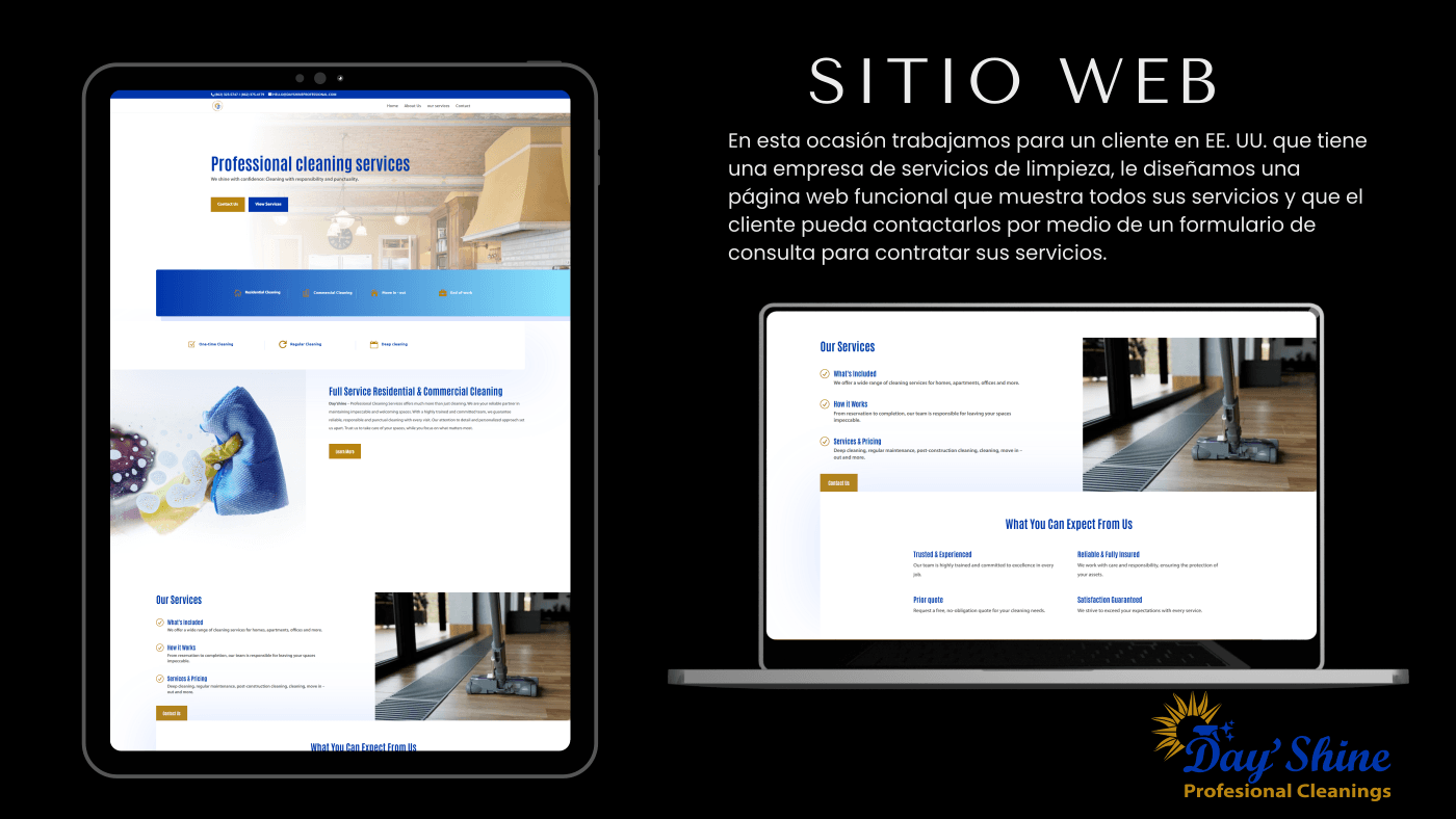 Página Web & Catálogo