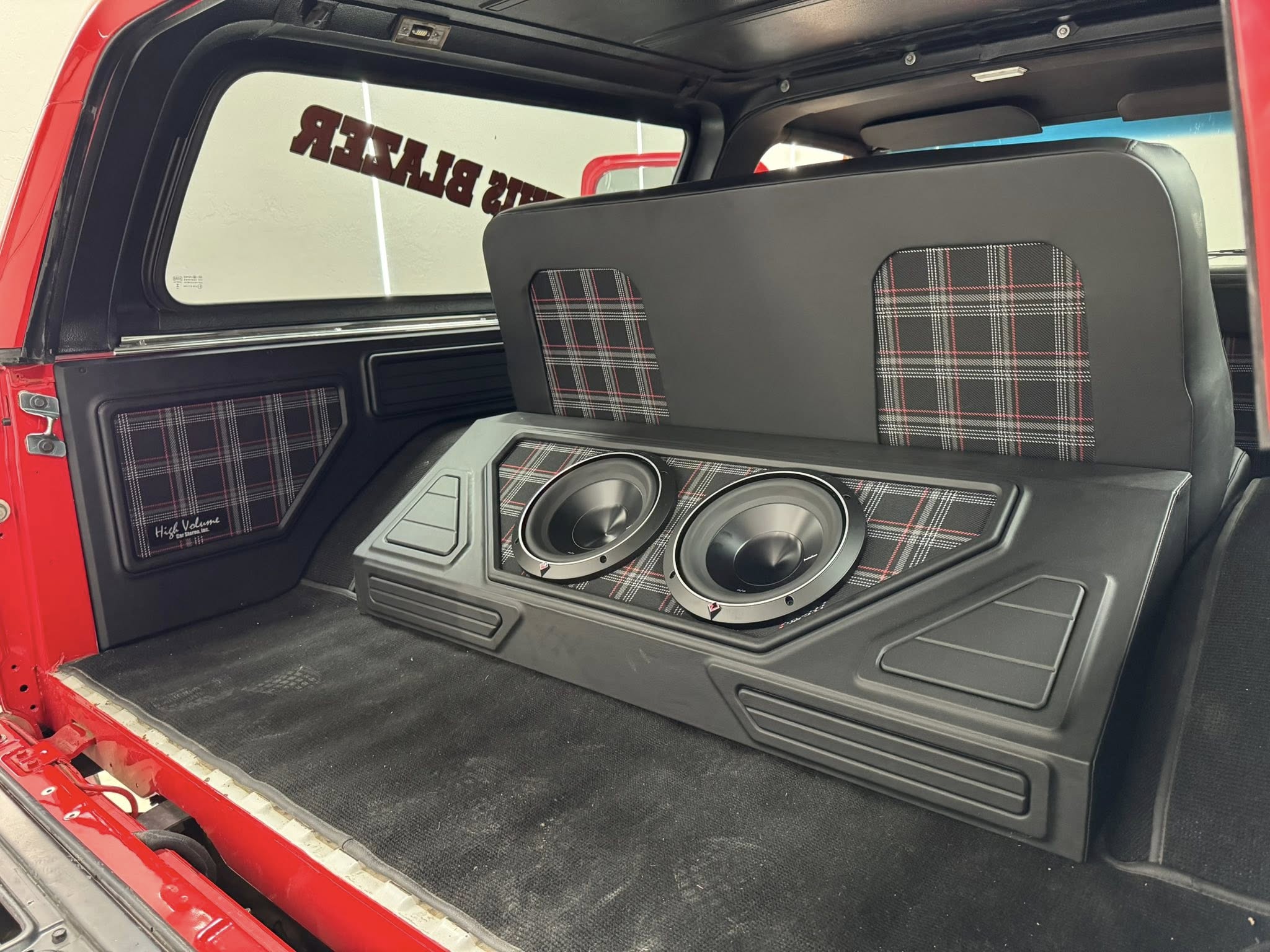High Volume Car Stereo - Custom Install