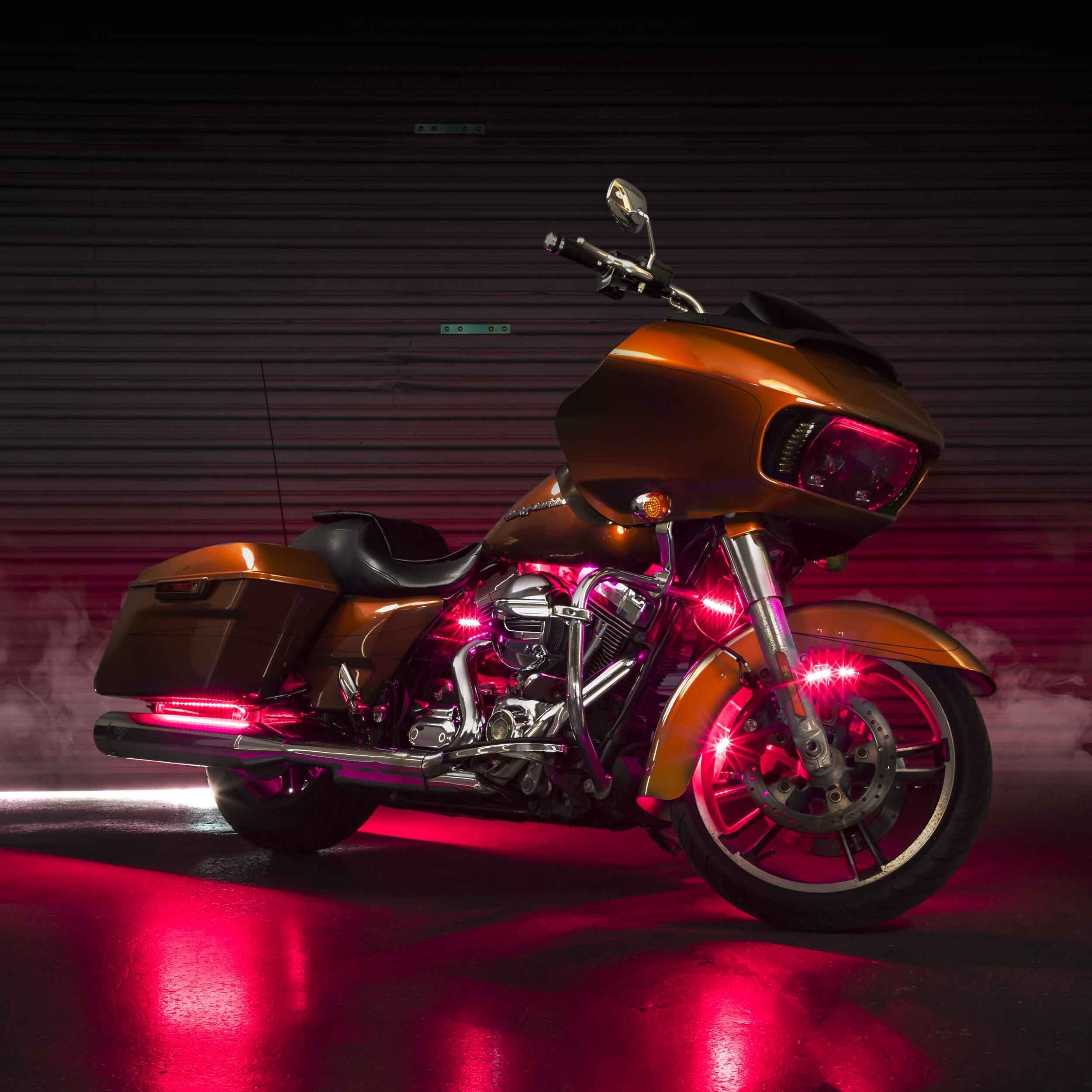 Custom Motorcycle RGB Lighting Kit