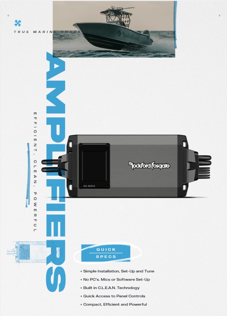 Rockford Fosgate M5-800X4