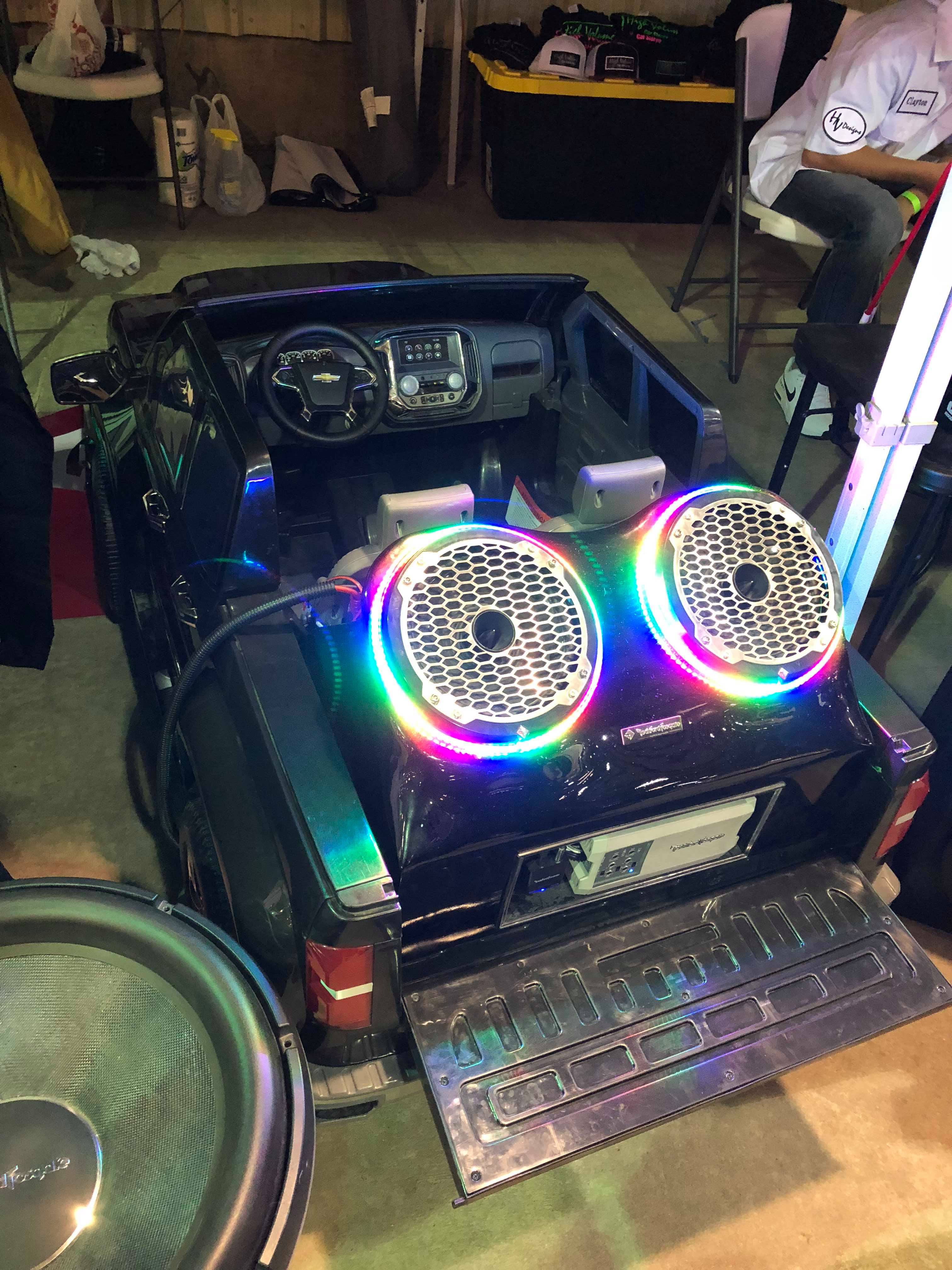 Power Wheels custom build by High Volume Car Stereo