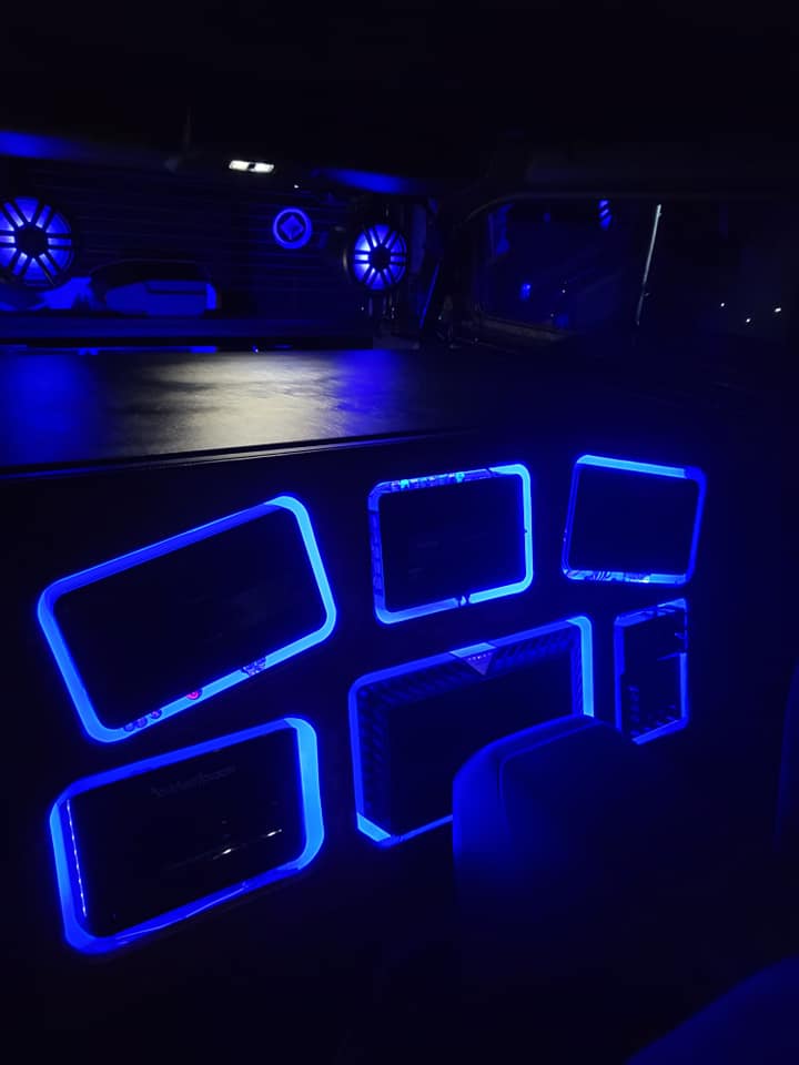 Custom trunk build lighting