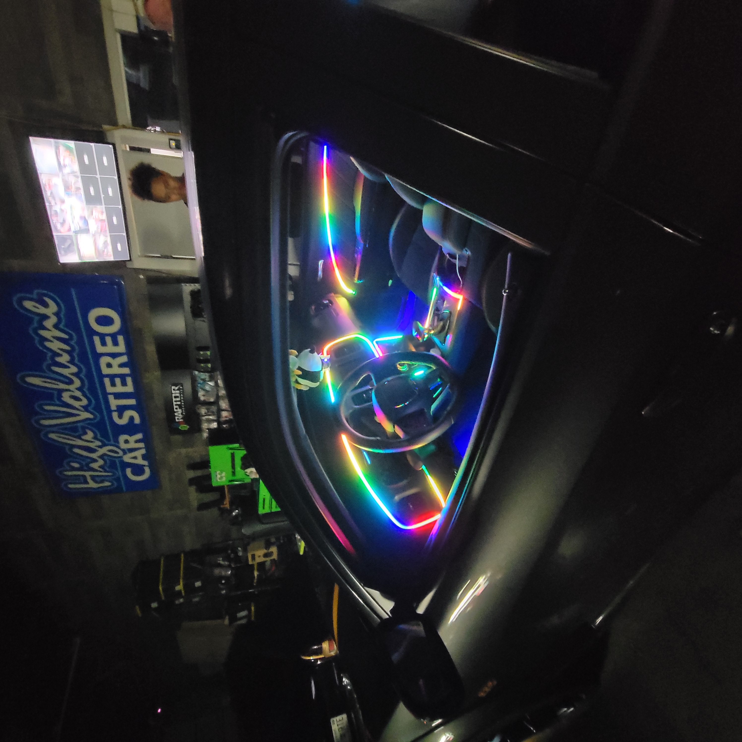 Jordan Buzbee custom lighting work