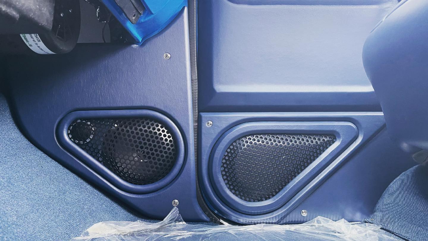 Custom pods and door panels by High Volume Car Stereo