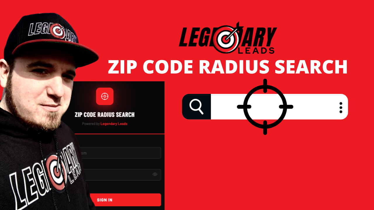 Zip Code Radius Search Chrome Extension