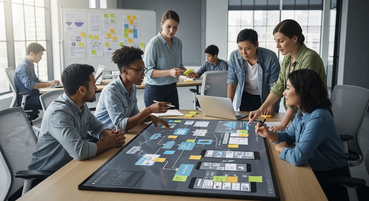 Human-centered process design teamwork collaboration in modern digital workplace1