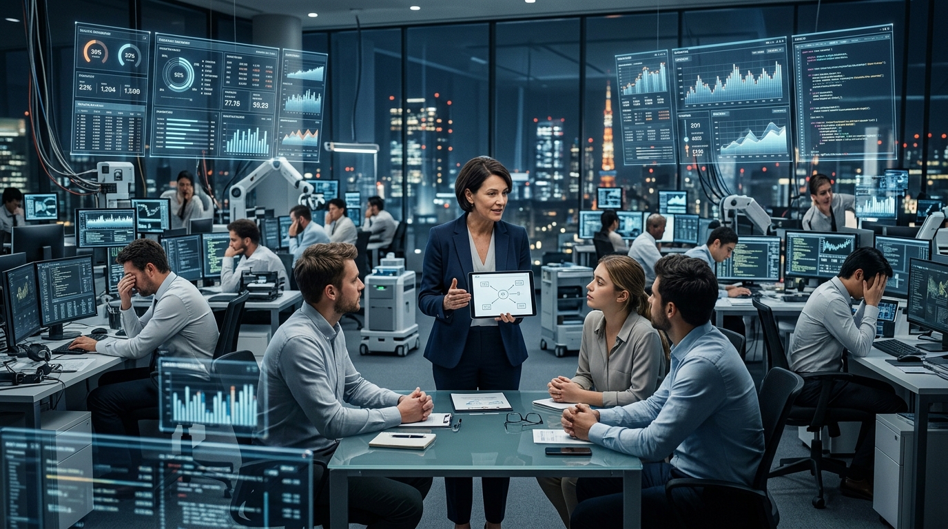 Technology cannot replace strong leadership and human connection in modern businesses1