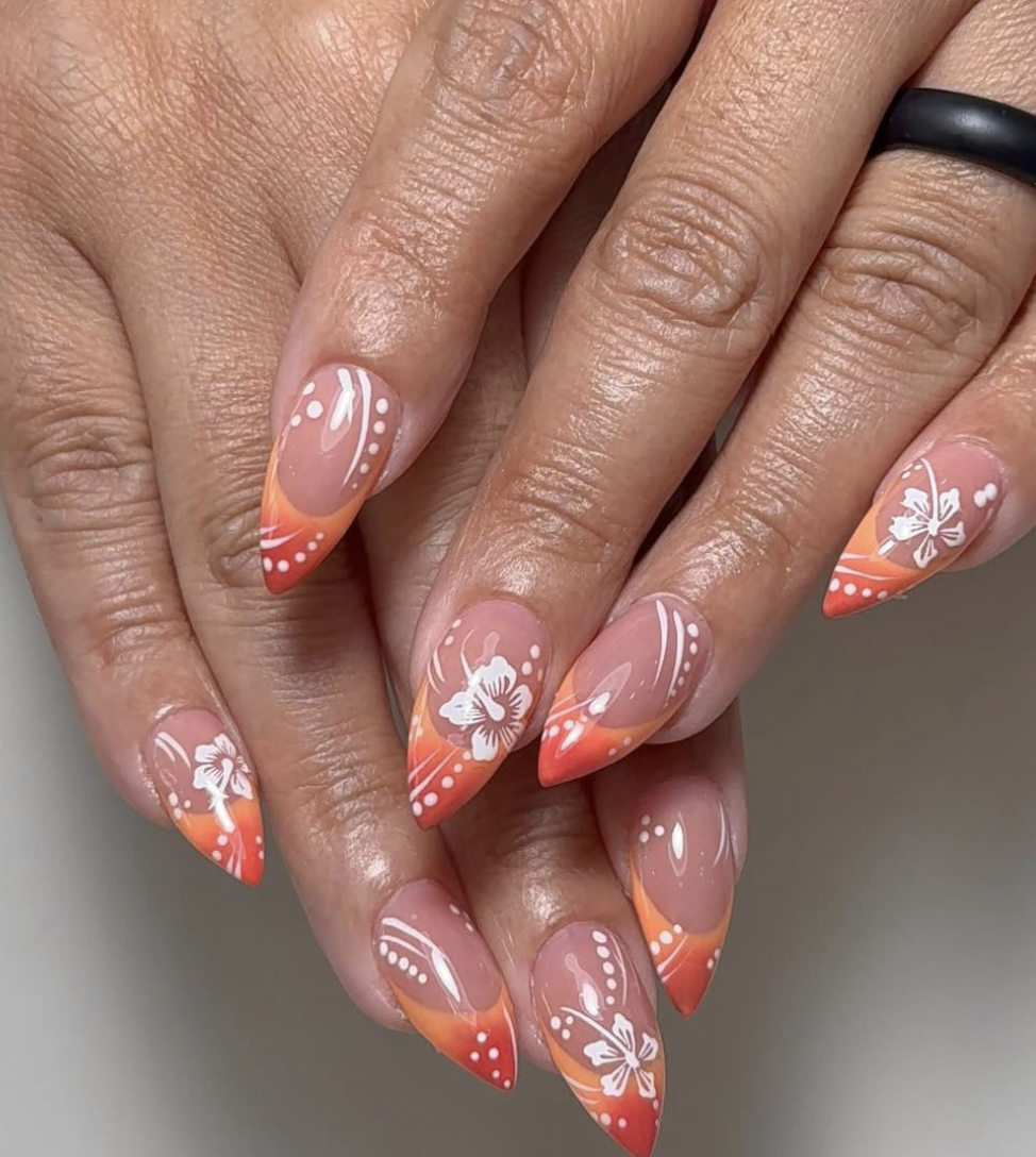 Detailed manicure work