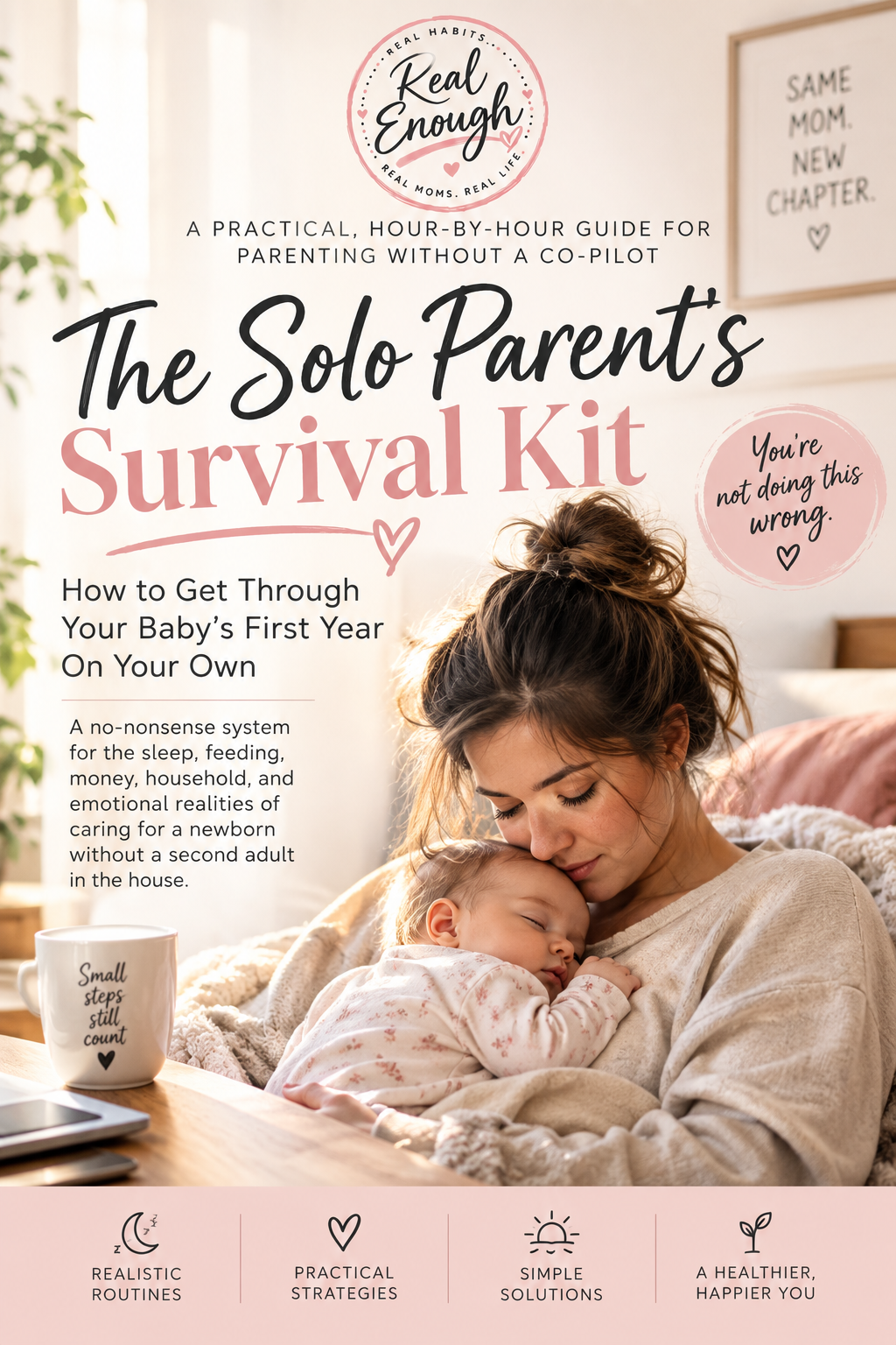 Cover of The Solo Parent's Survival Kit by Real Enough