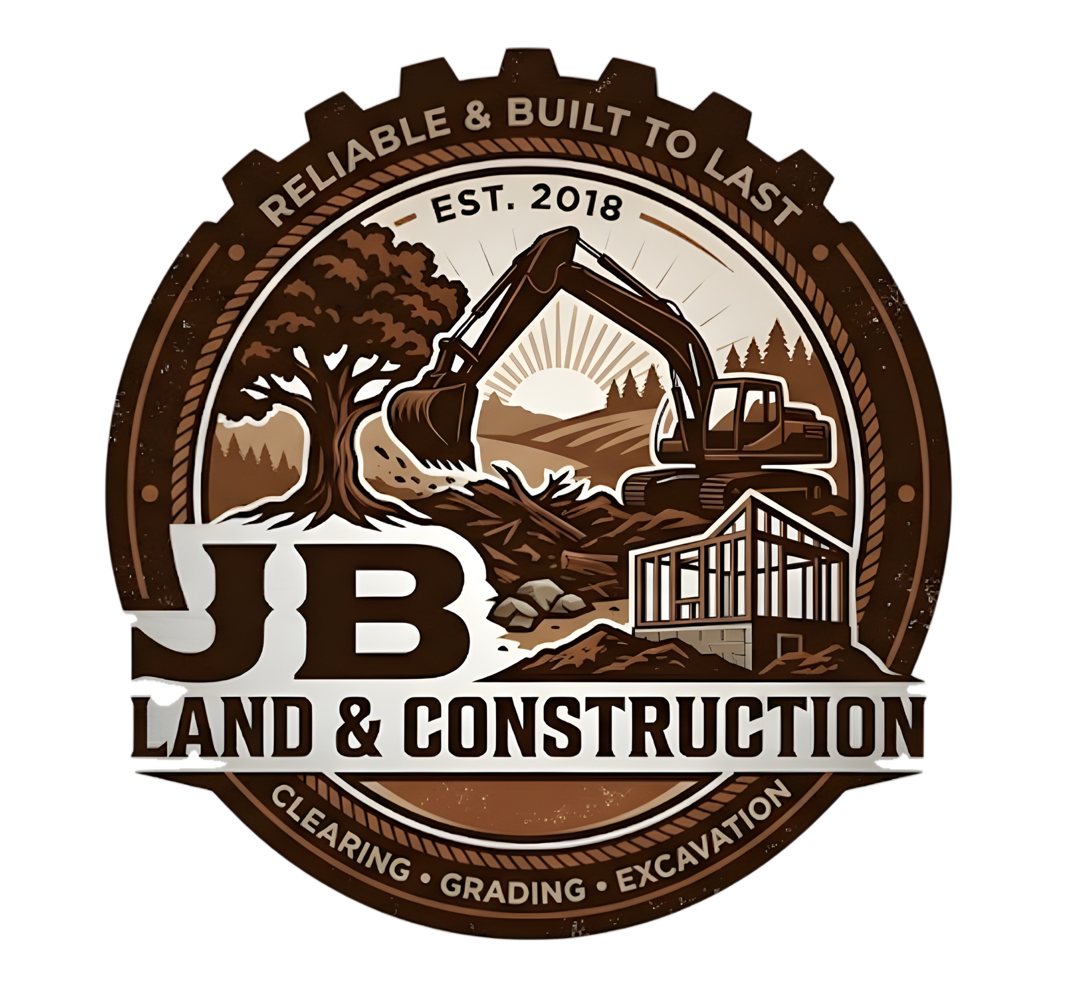 JB Land & Construction Logo