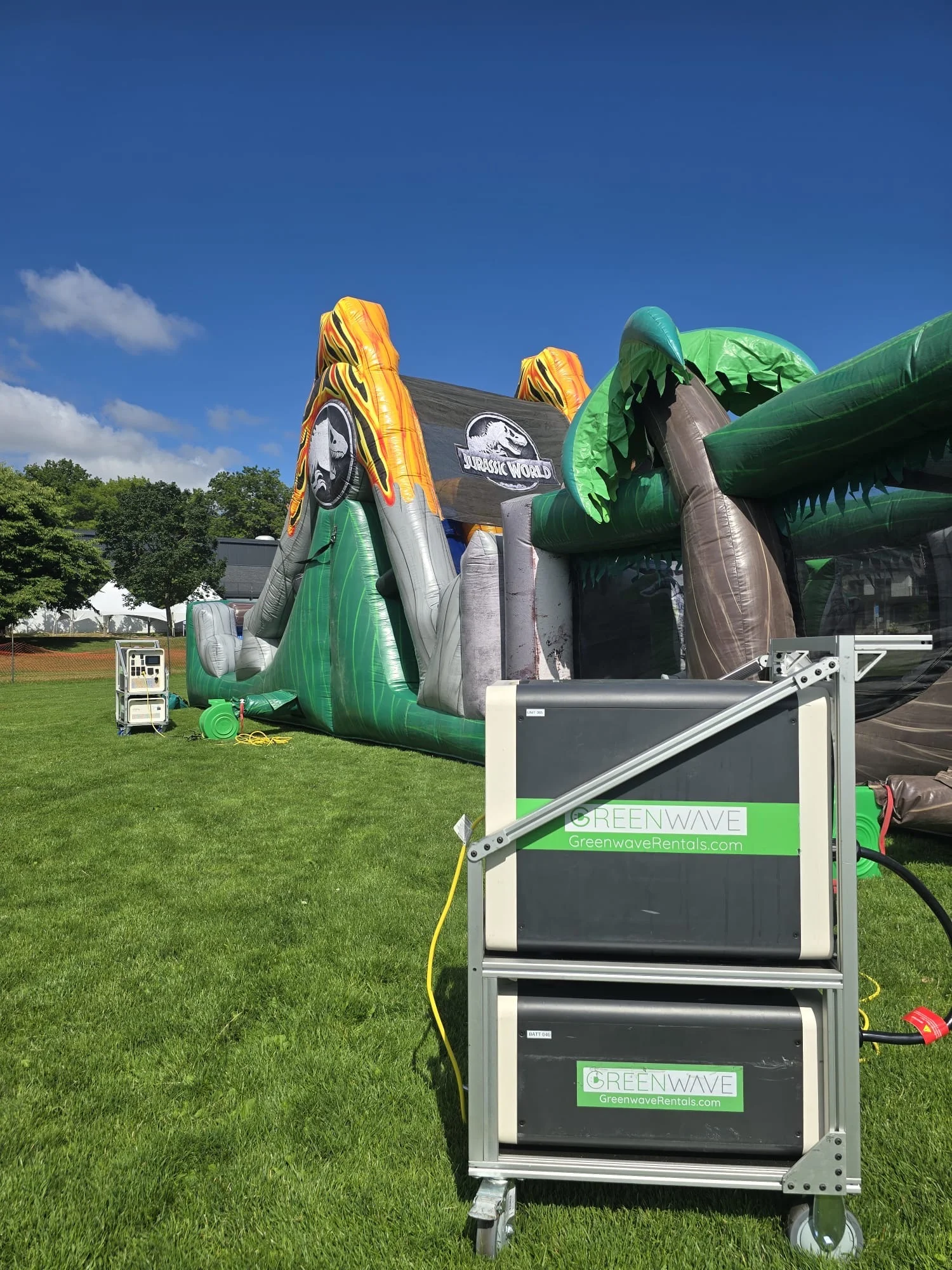 Apollo 5K powering an inflatable event structure