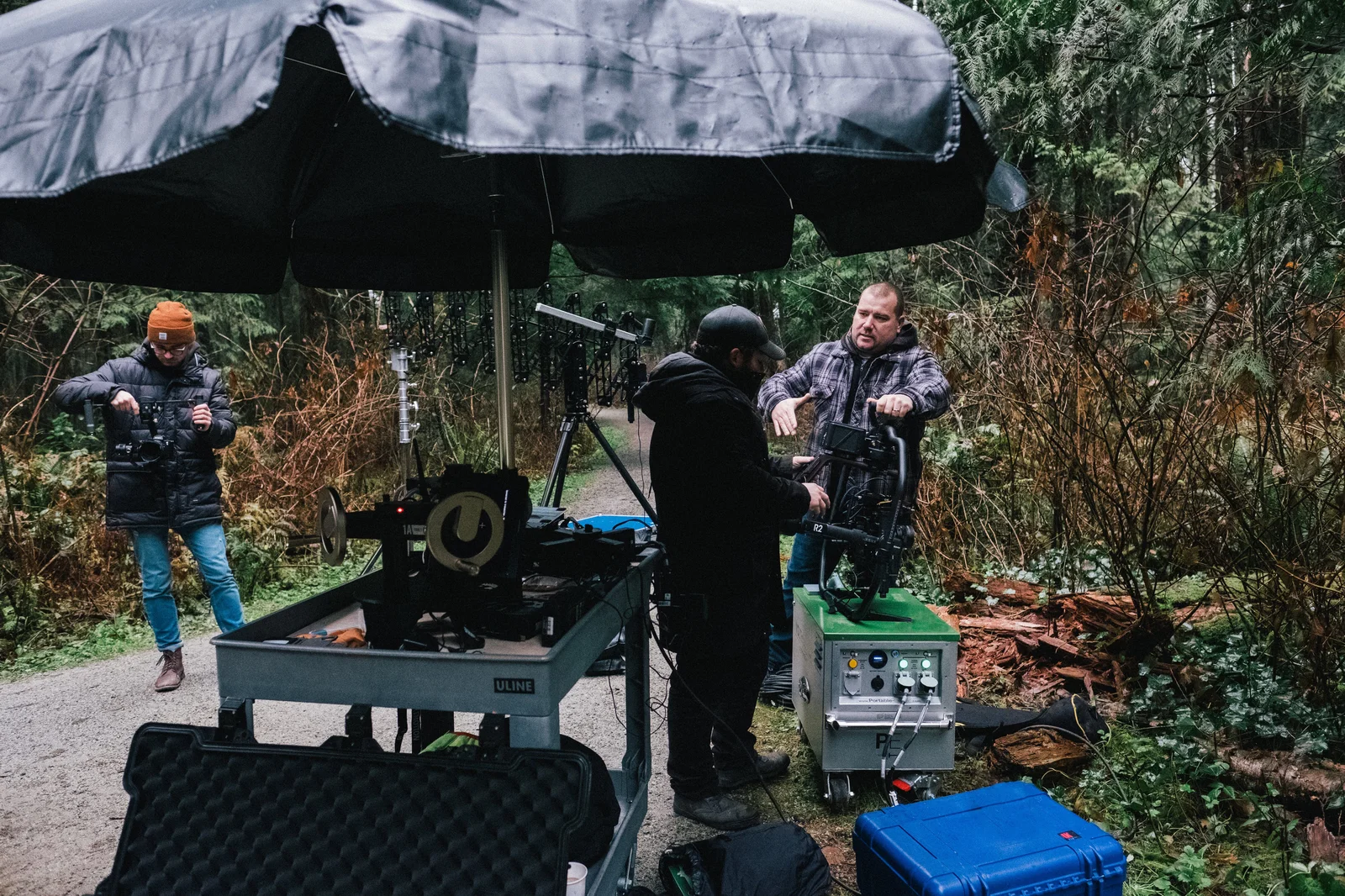 Battery power deployed on Scales of Justice film set
