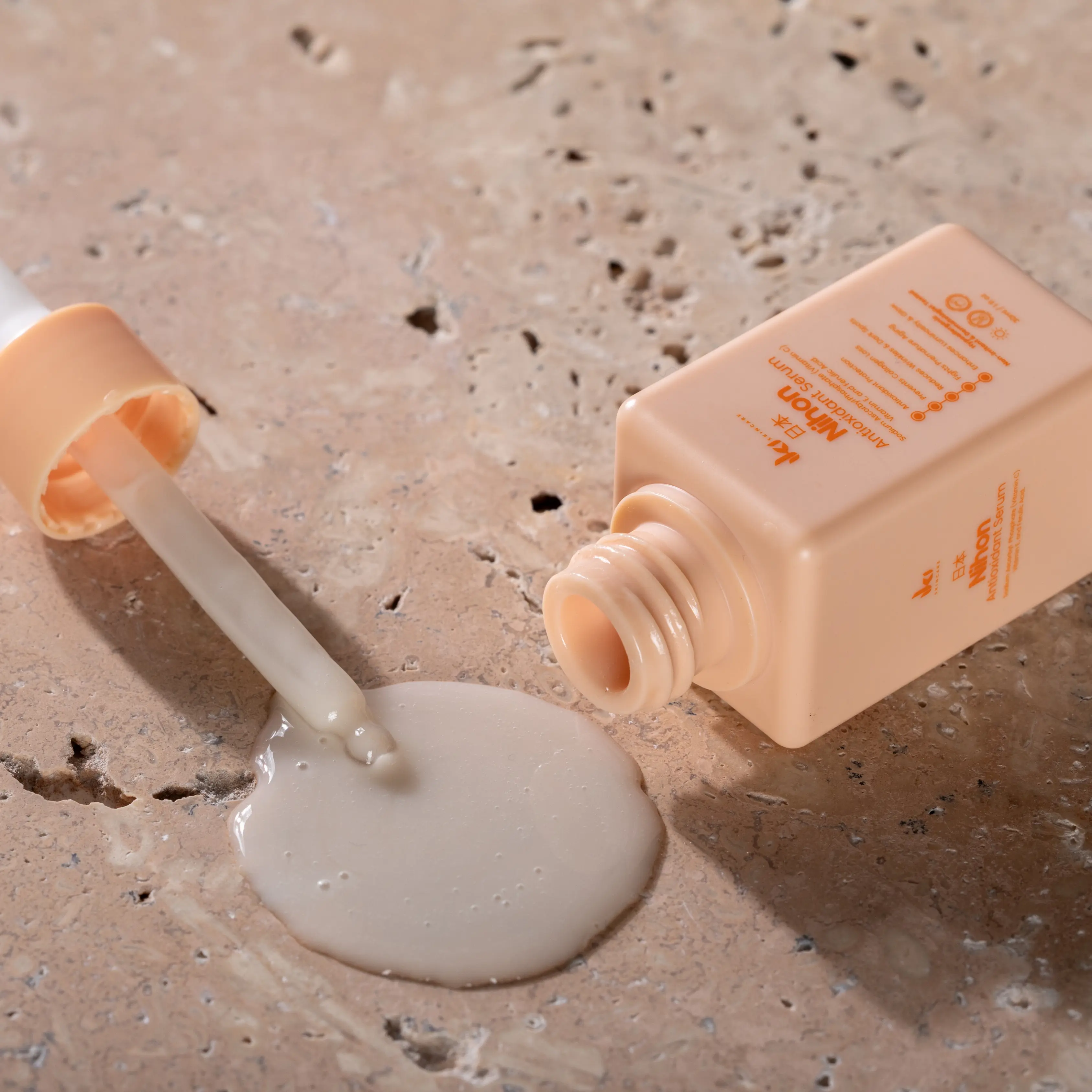 NIHON Serum texture application
