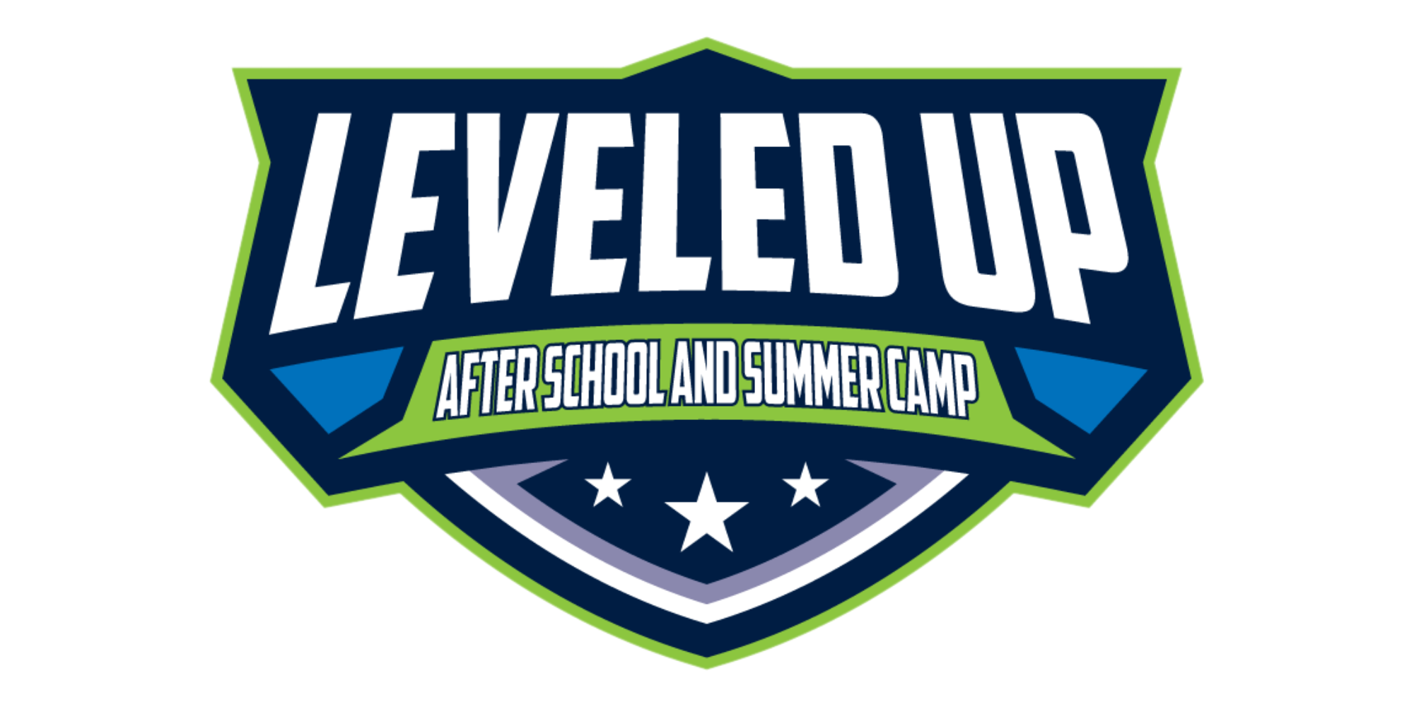 Leveled Up Summer Camp and After School Program Logo