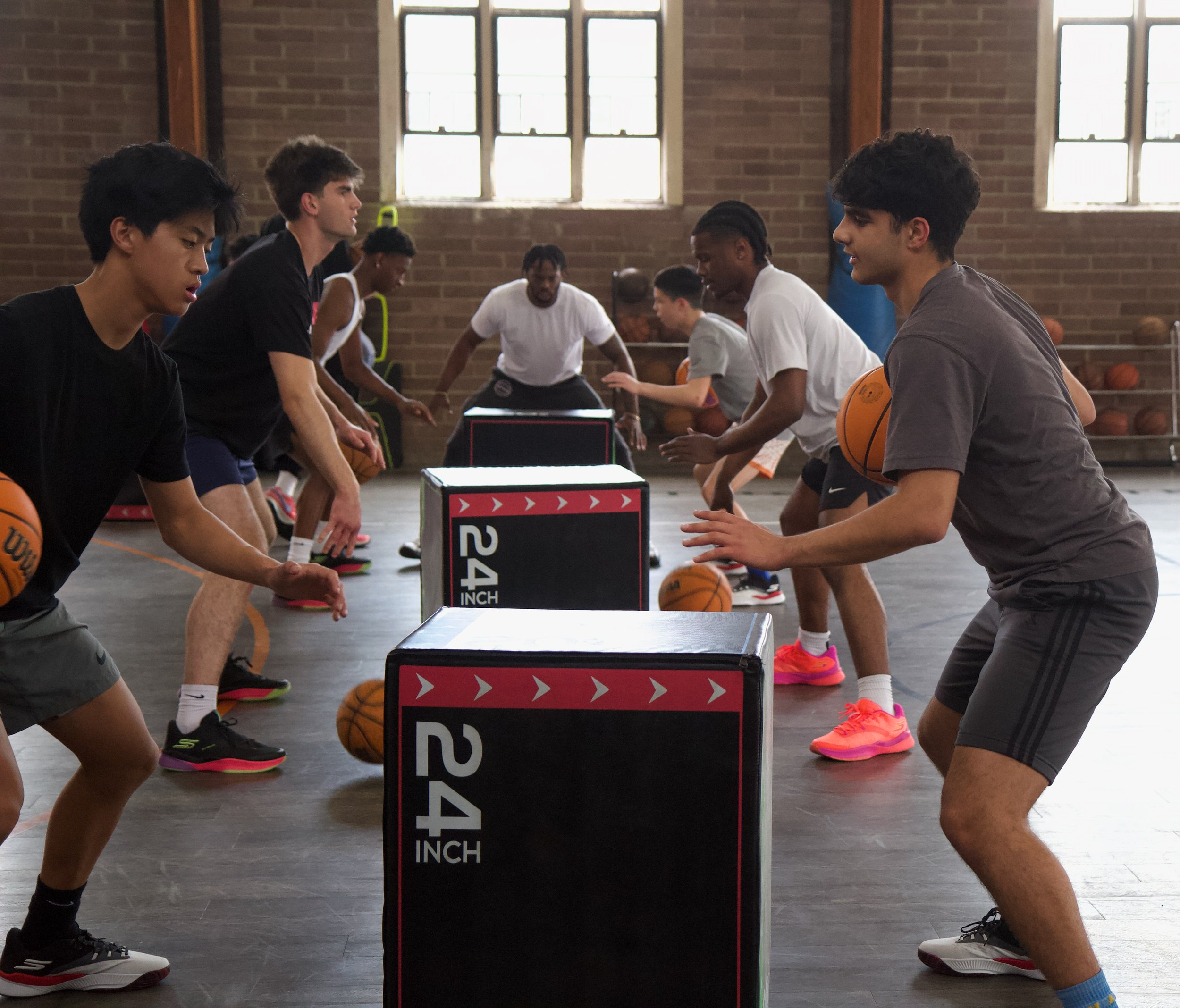 Regular Group Basketball Training