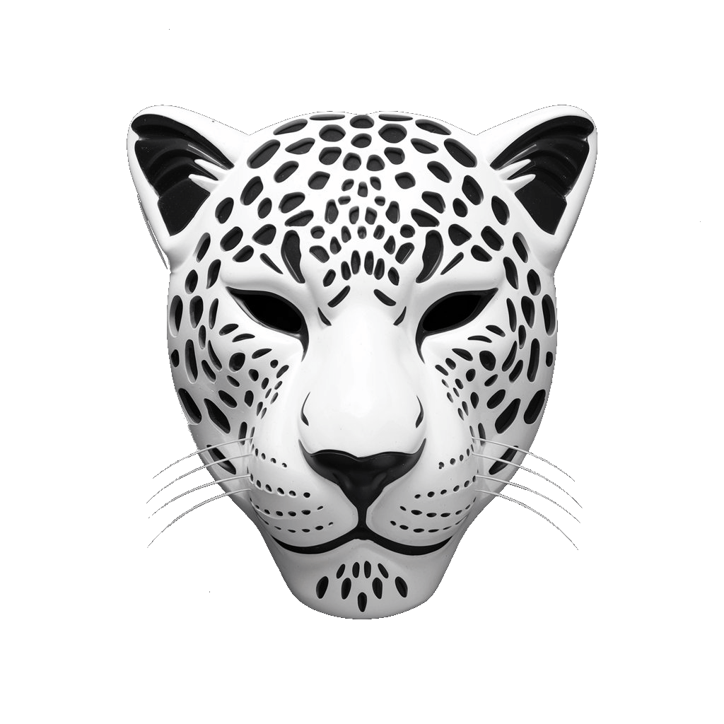 Agu Ocha Leopard Mask Logo