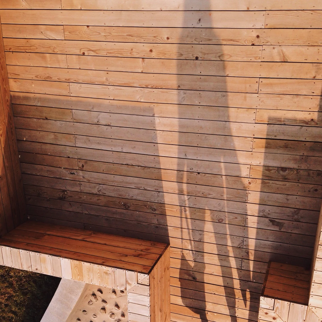 wooden deck