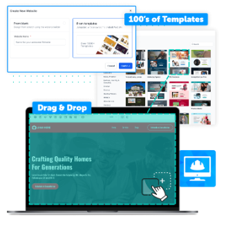 ZenOS website builder interface