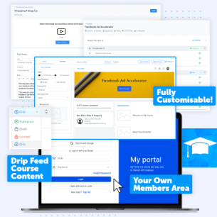 ZenOS courses and memberships interface