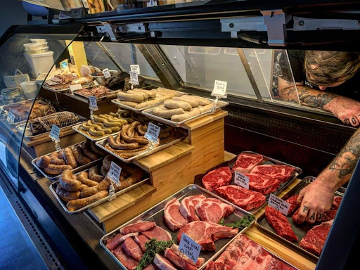 Local specialty meat market in Montgomery indicating strong community identity and long-term neighborhood value growth Local specialty meat market in Montgomery indicating strong community identity and long-term neighborhood value growth