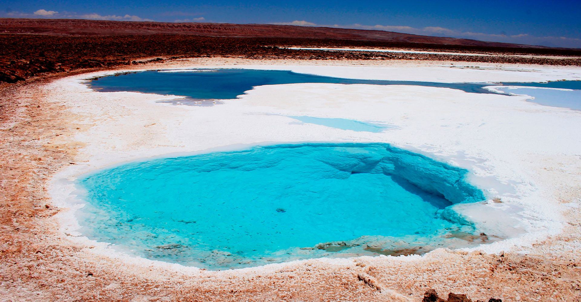 Lagunas turquesas Baltinache