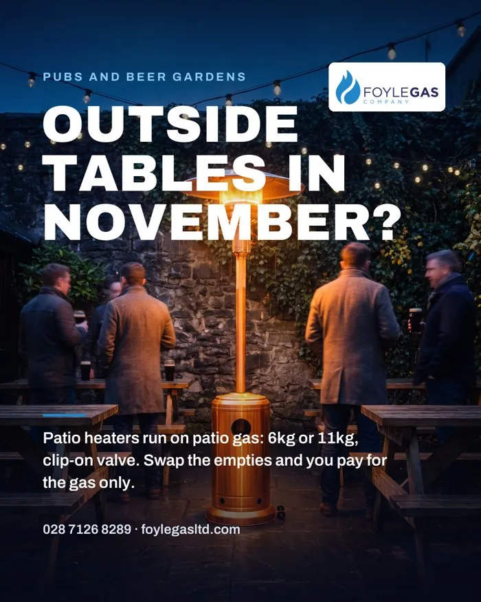 Foyle Gas trade campaign social post