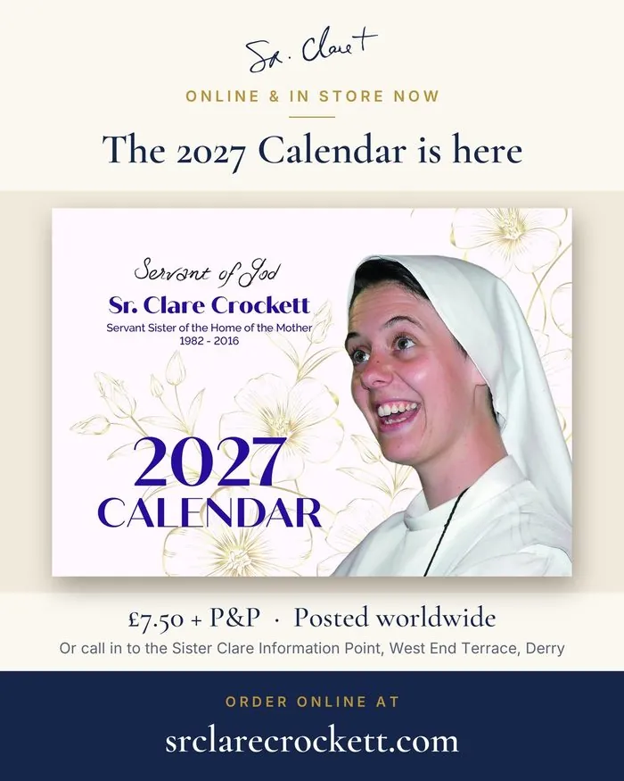 Sr Clare Crockett store social post