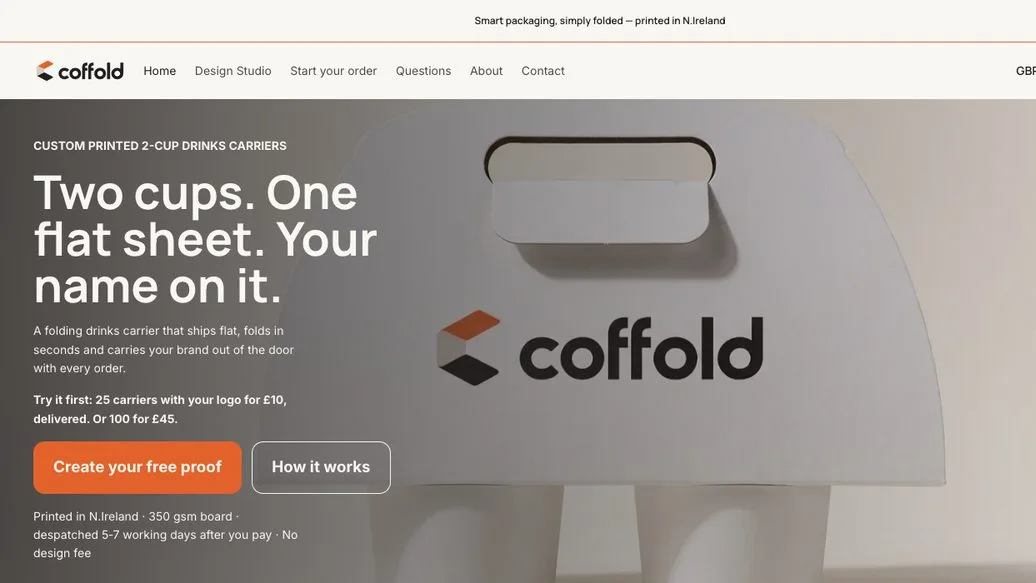 Coffold store and design studio