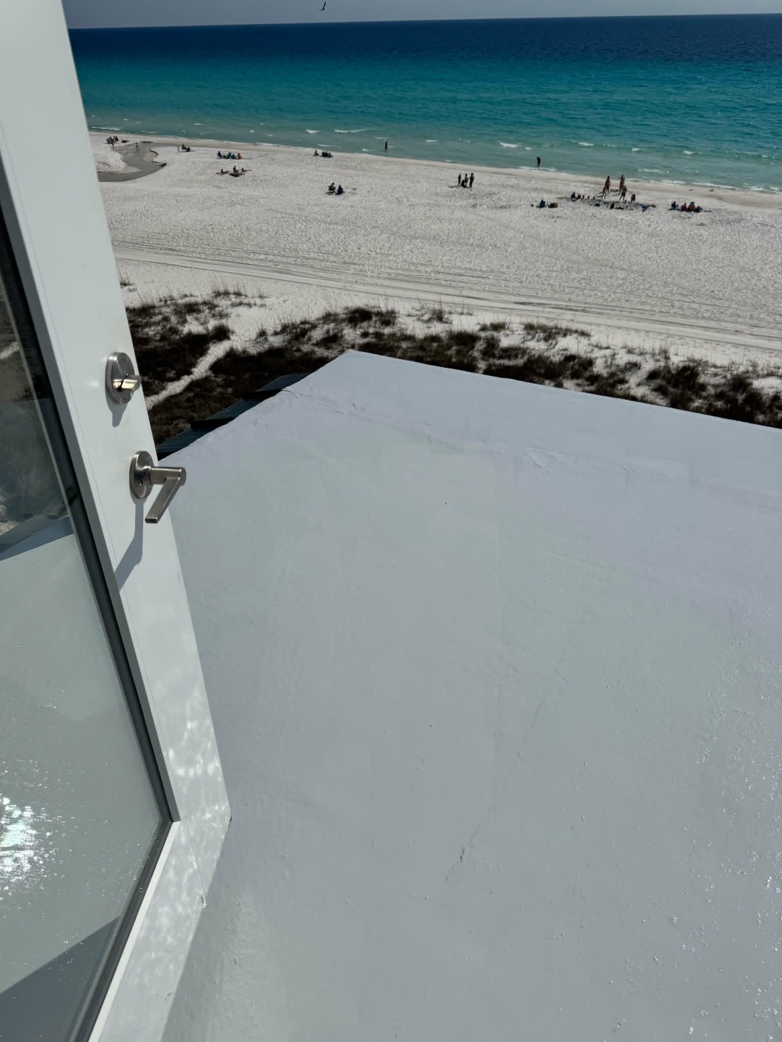 Roof coating project