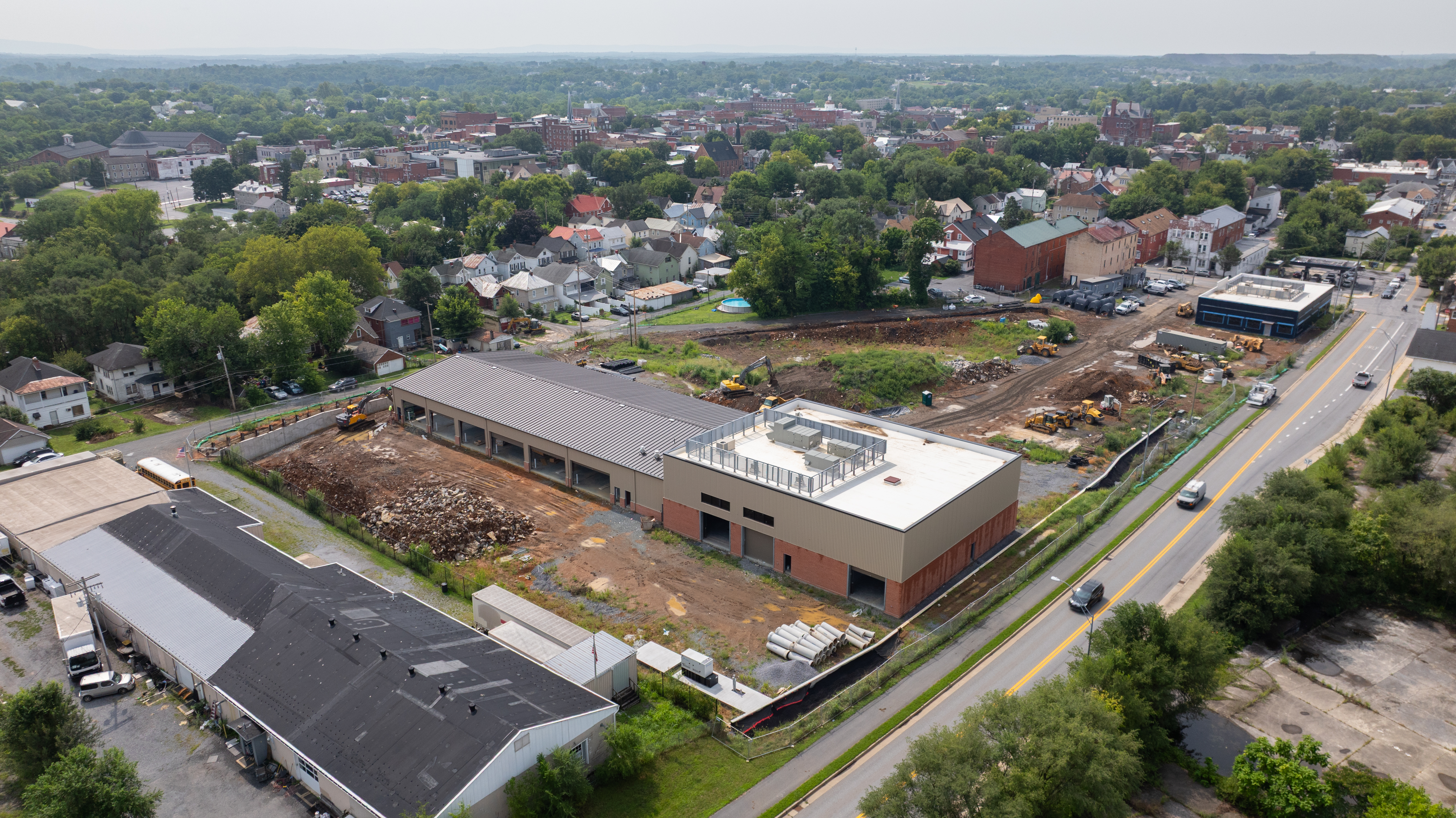 EPTA Multimodal Transit Center construction progress photograph 2