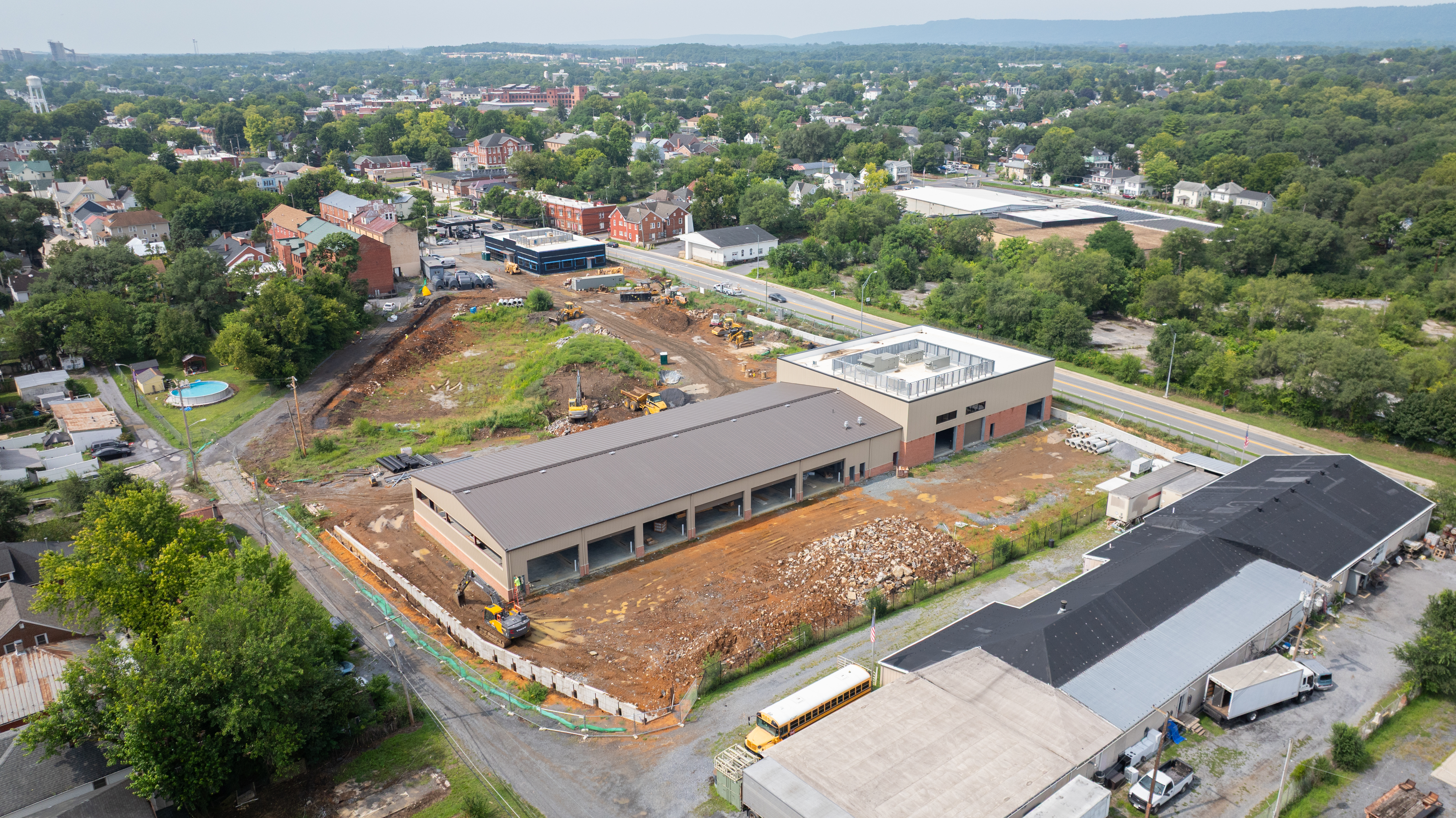 EPTA Multimodal Transit Center construction progress photograph 5
