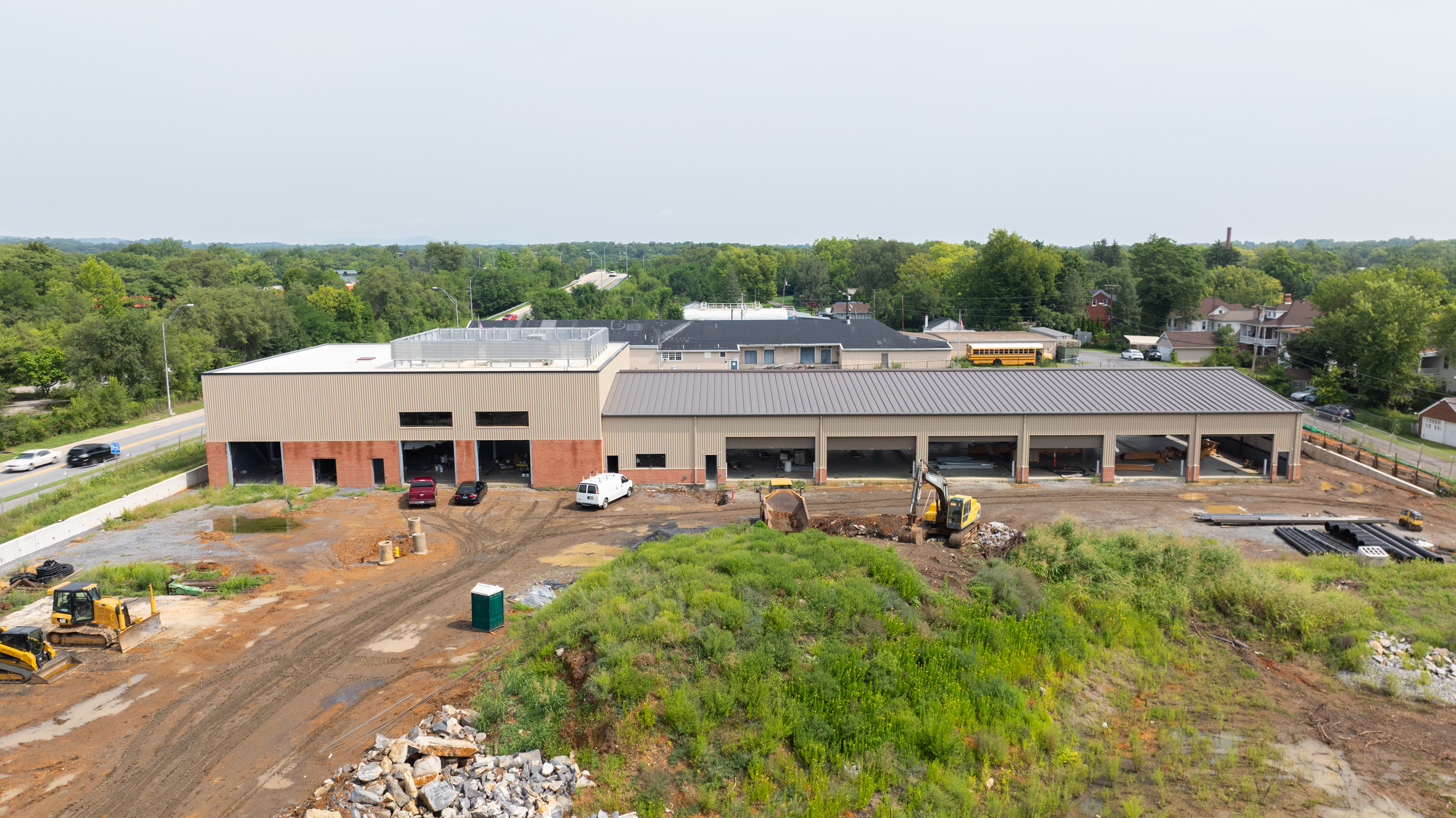 EPTA Multimodal Transit Center construction progress photograph 3