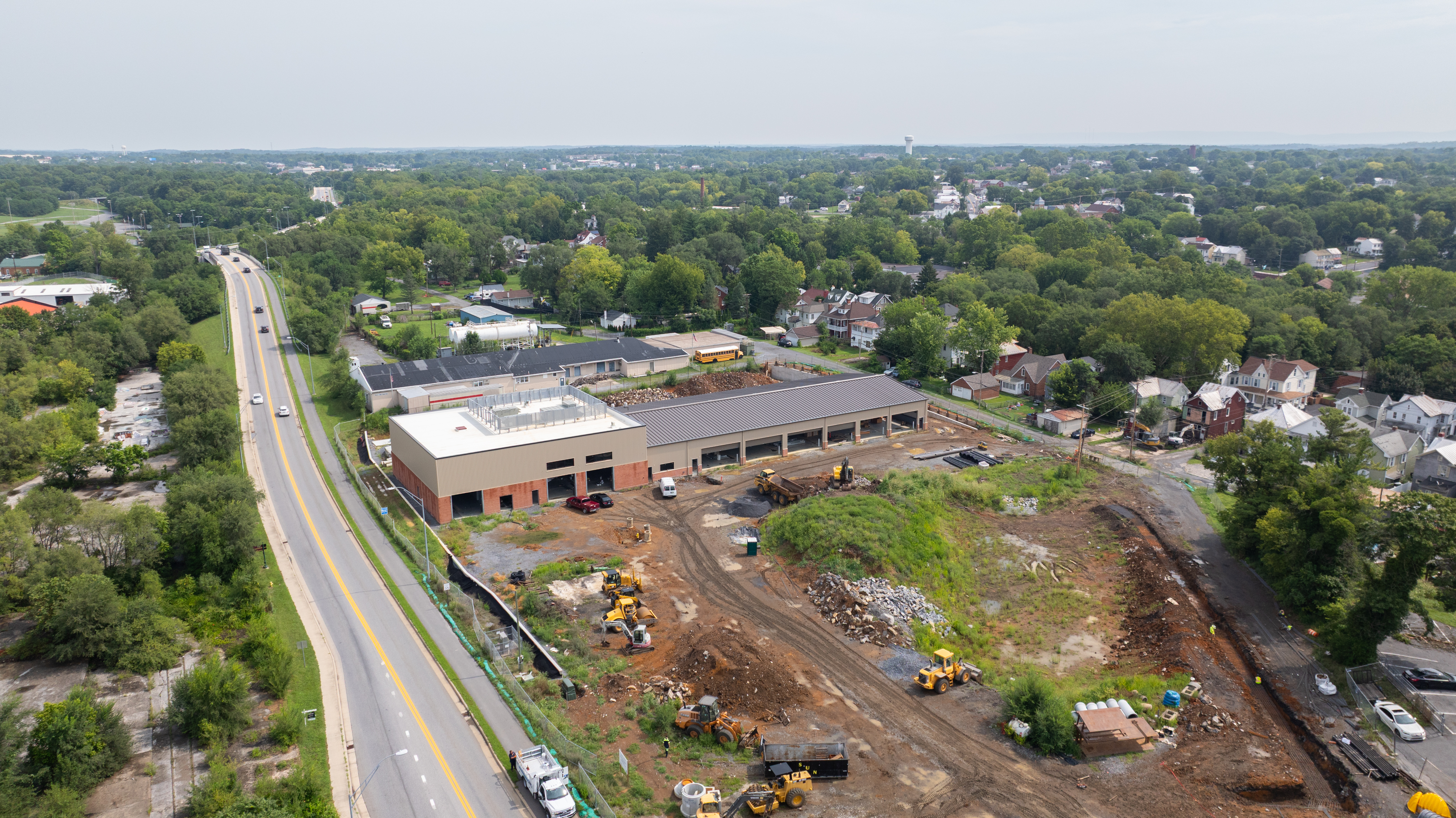 EPTA Multimodal Transit Center construction progress photograph 4