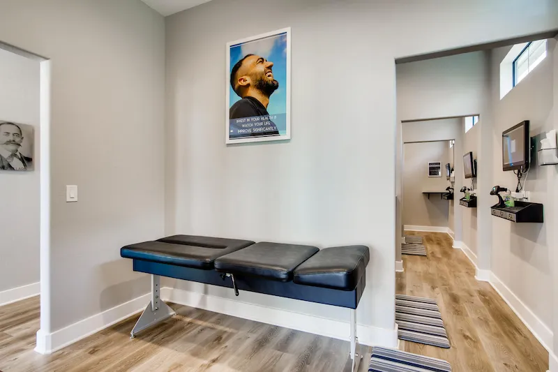 Chiropractic Adjustment Room at Aware Chiropractic
