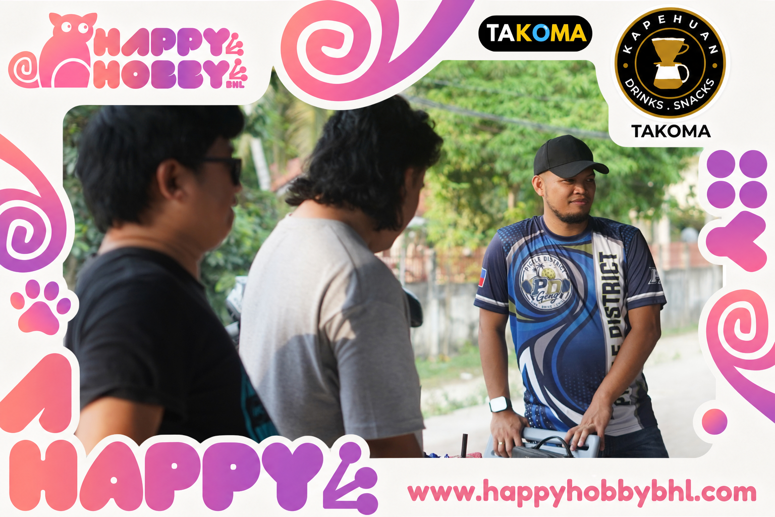 Players at a Happy Hobby BHL Beyblade tournament