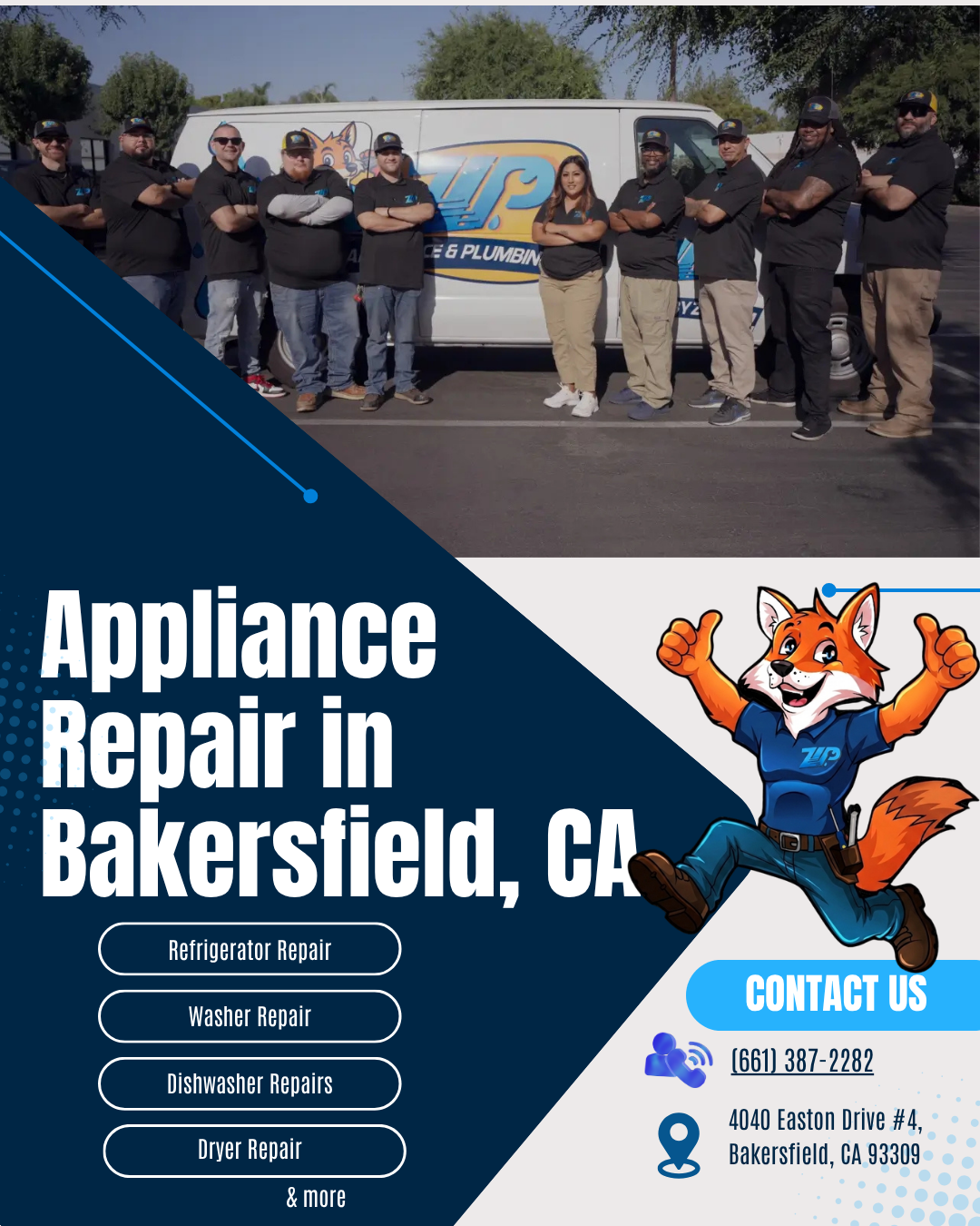 Zip Appliance & Plumbing Repair