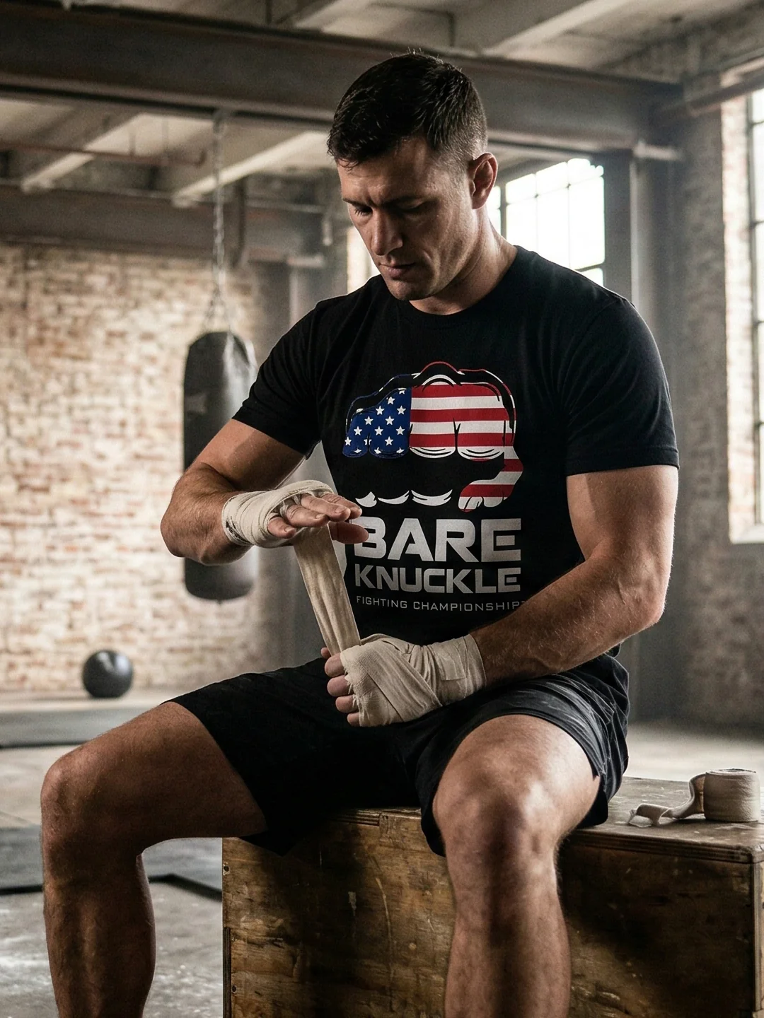 BKFC heavyweight graphic t-shirts