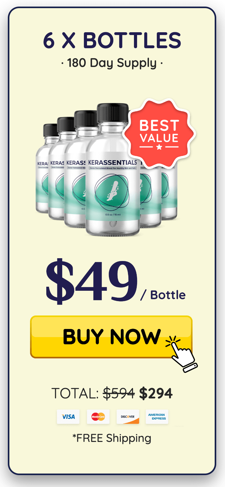 Kerassentials 6 bottles