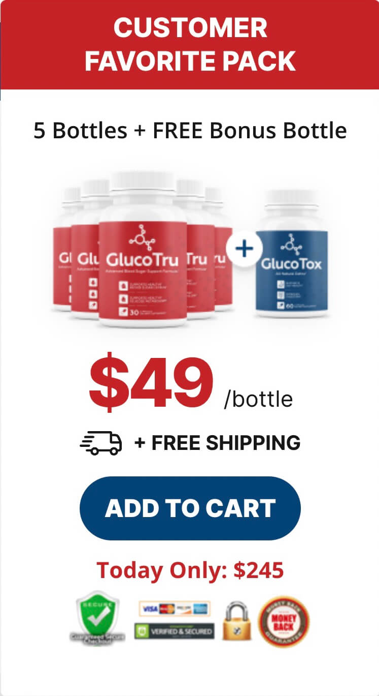 glucotru 5 bottles