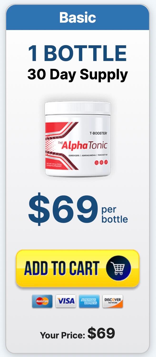 alpha tonic 1 bottle
