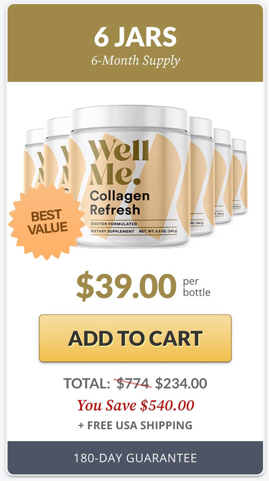 collagen refresh 5 jars