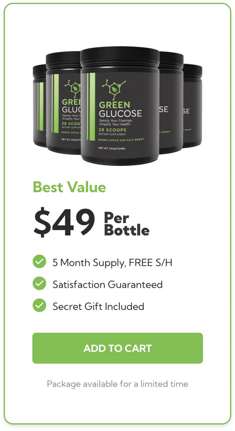 green glucose-5 month supply