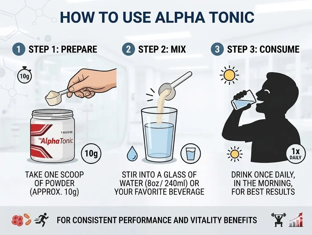 How To Use Alpha Tonic