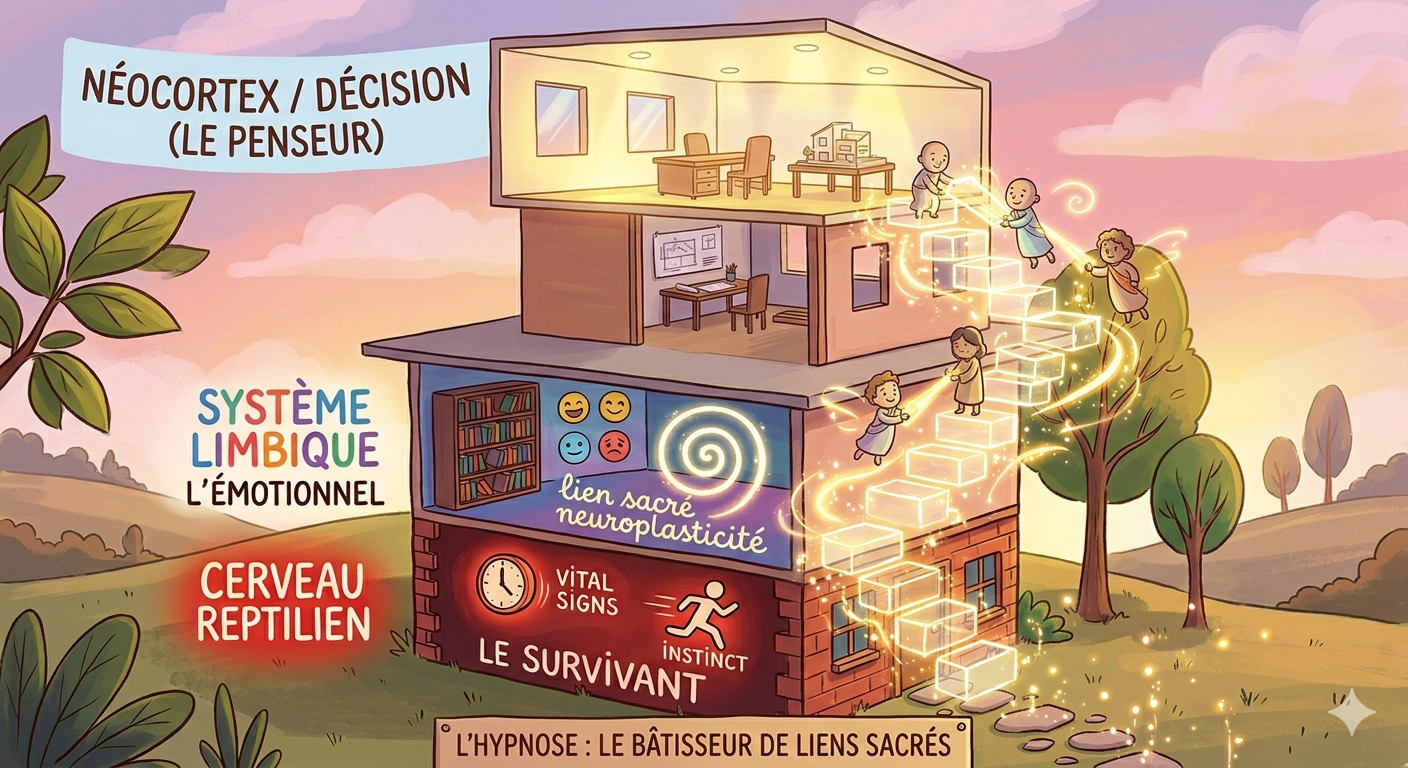 L'hypnose HYCIE agit comme un bâtisseur de liens sacrés, créant de nouveaux sentiers lumineux entre vos émotions et vos choix conscients. L'hypnose HYCIE agit comme un bâtisseur de liens sacrés, créant de nouveaux sentiers lumineux entre vos émotions et vos choix conscients.