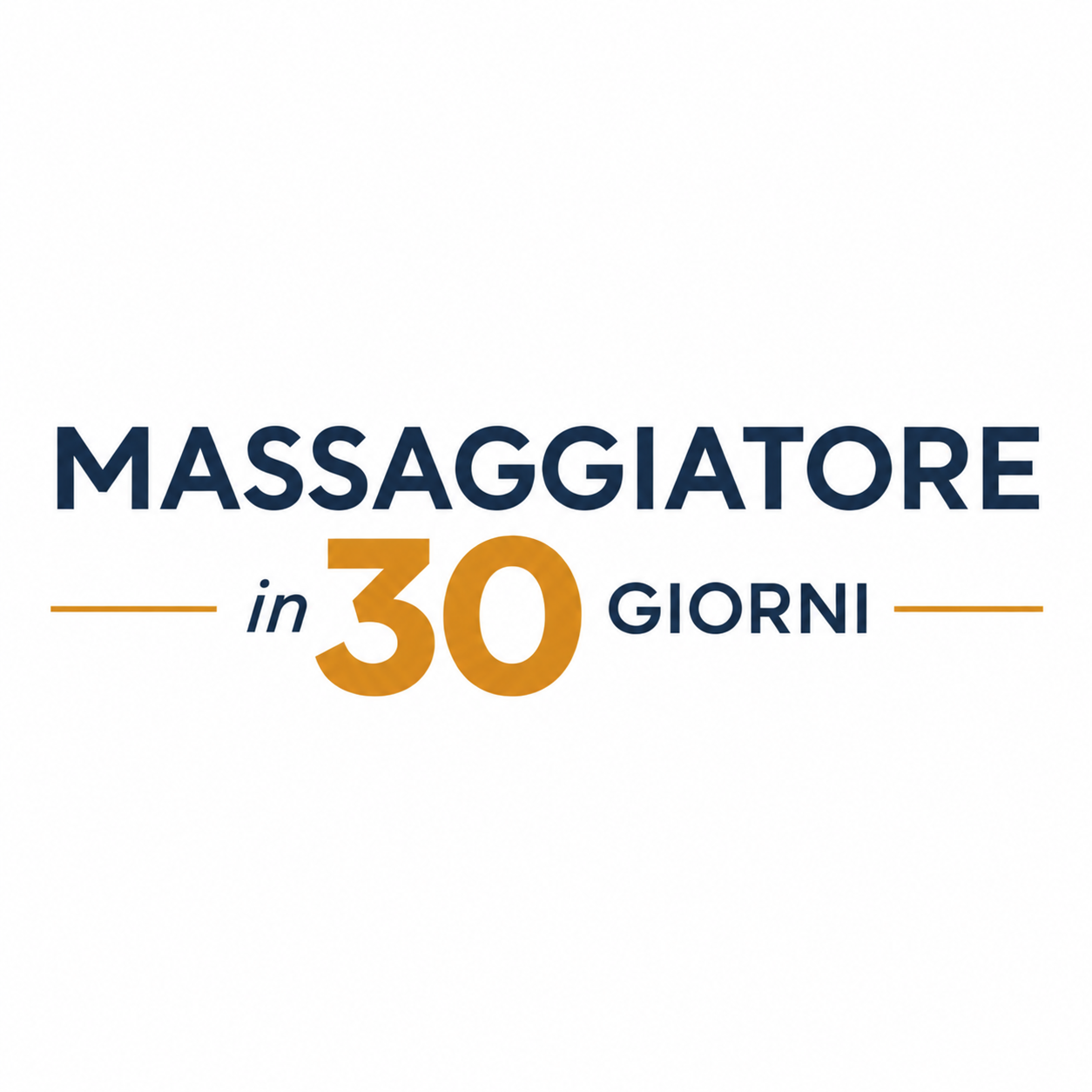 Massaggiatore in 30 Giorni