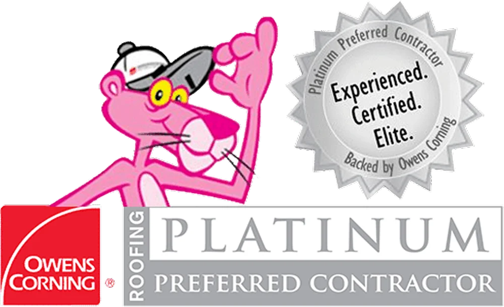 Owens Corning Platinum Preferred Contractor certification