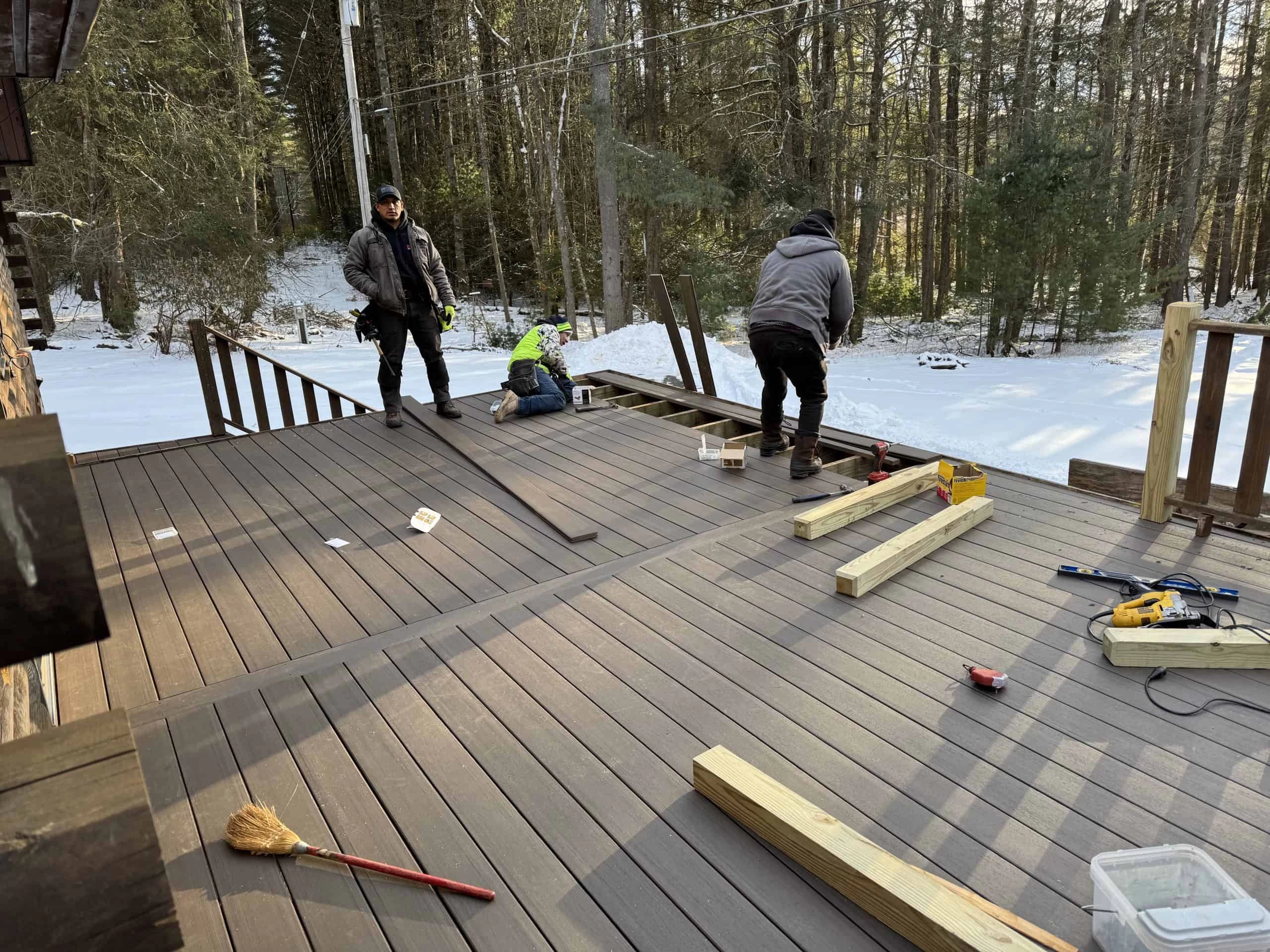 Deck repair project
